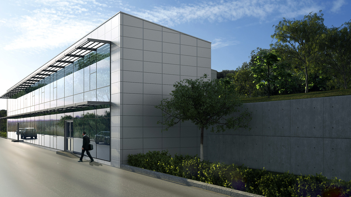 MAN Factory Laboratory Building and Cafeteria Additional Building